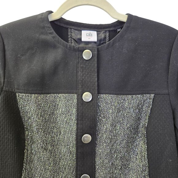 CAbi Media Textured Blazer Jacket Size Small - Picture 4 of 7